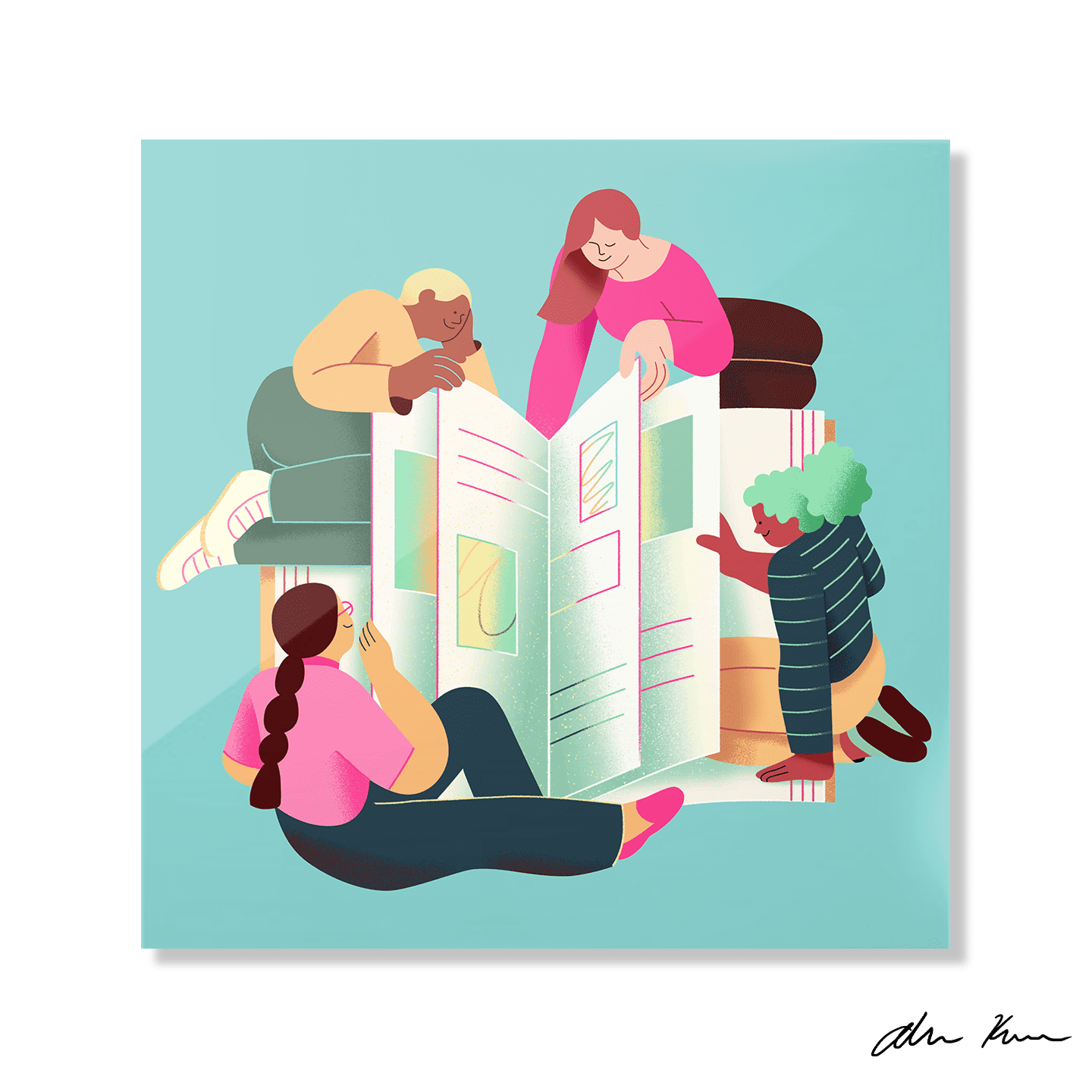 Flipping Book Together