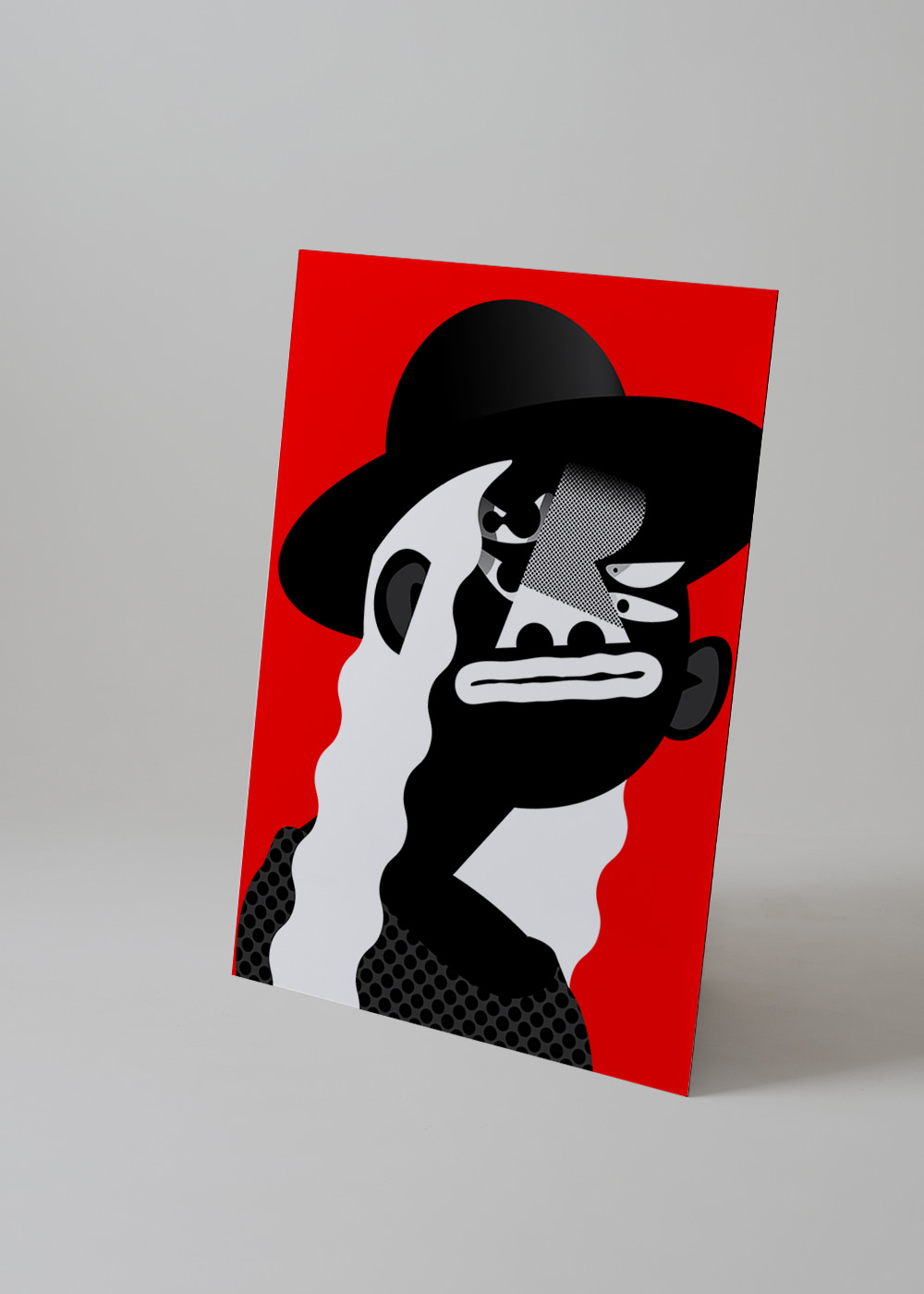 Portrait with A Black Hat